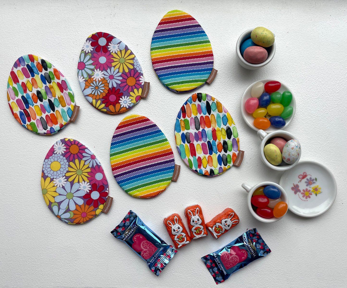 Reusable Fabric Easter Eggs