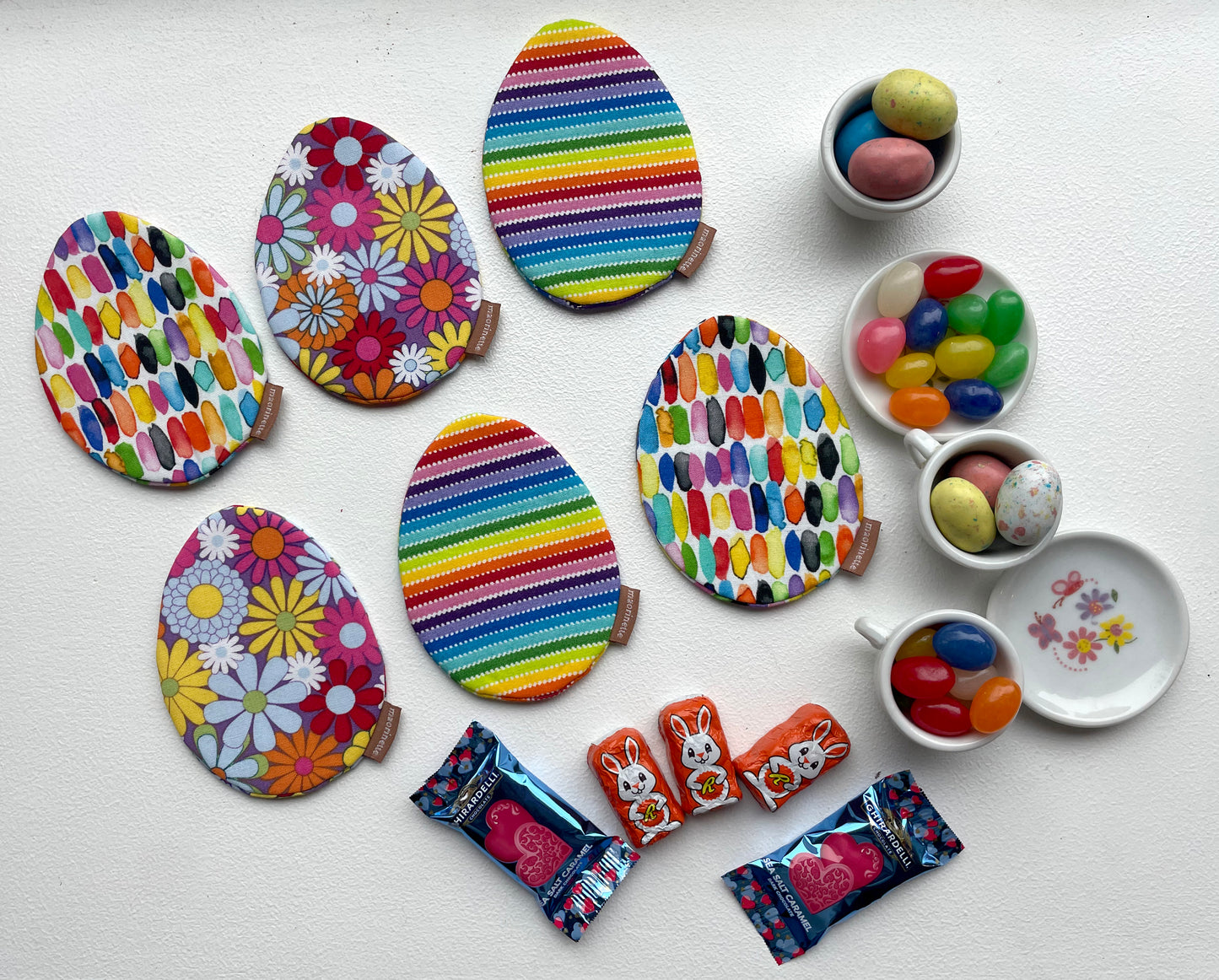 Reusable Fabric Easter Eggs