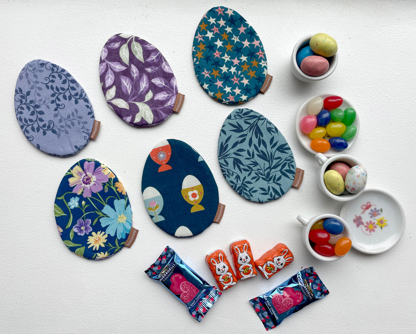 Reusable Fabric Easter Eggs