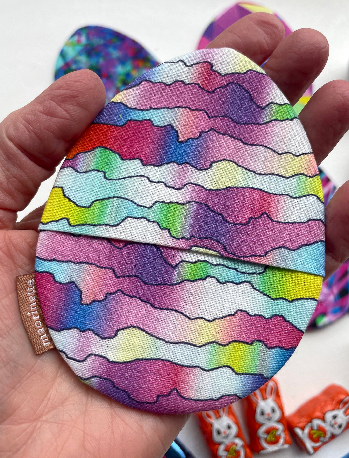 Reusable Fabric Easter Eggs