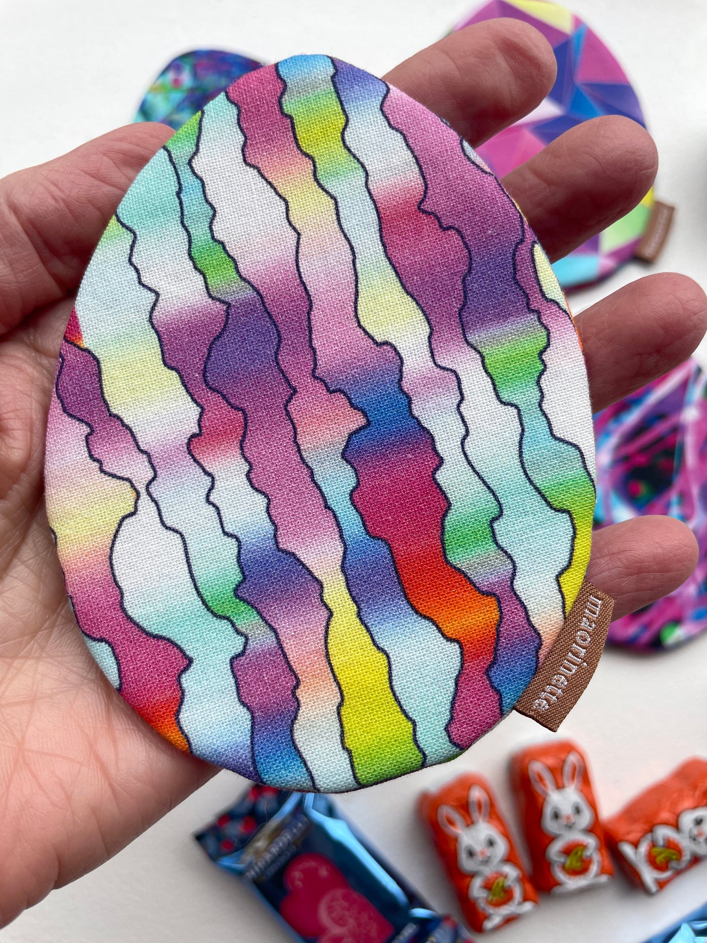 Reusable Fabric Easter Eggs