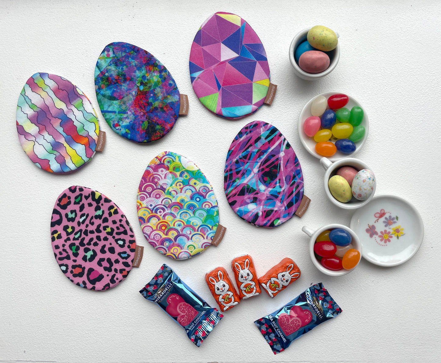 Reusable Fabric Easter Eggs
