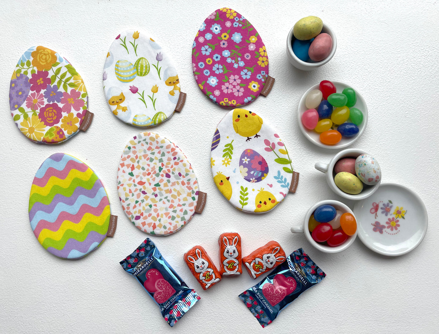 Reusable Fabric Easter Eggs