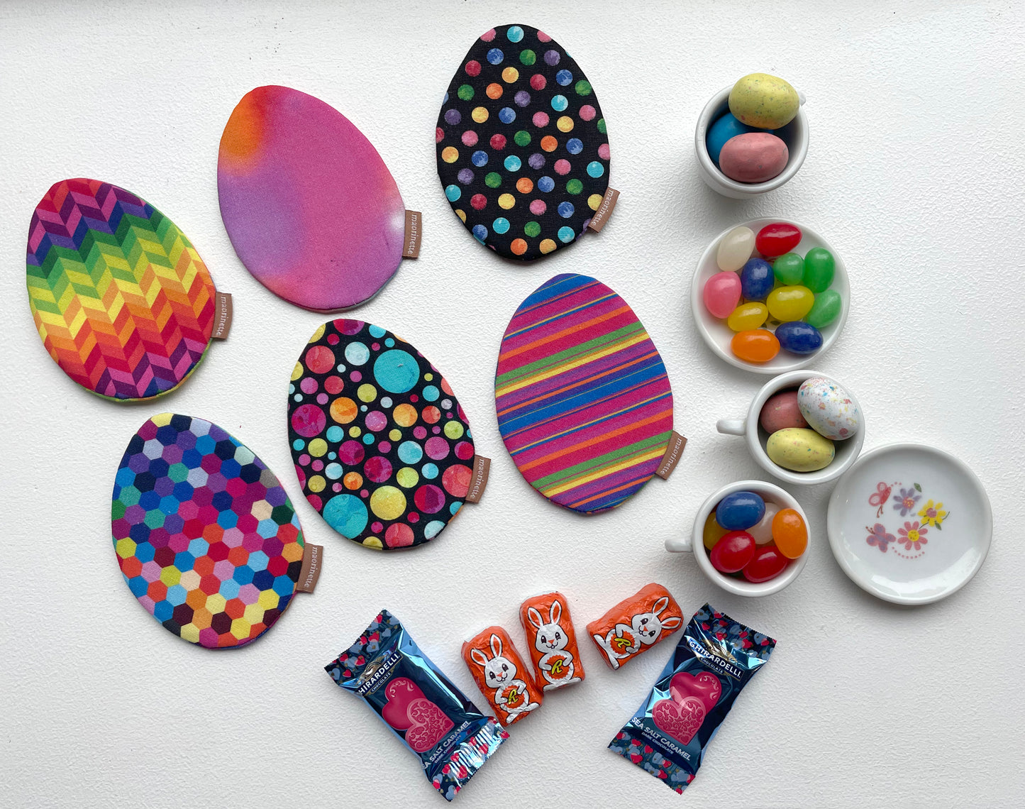 Reusable Fabric Easter Eggs