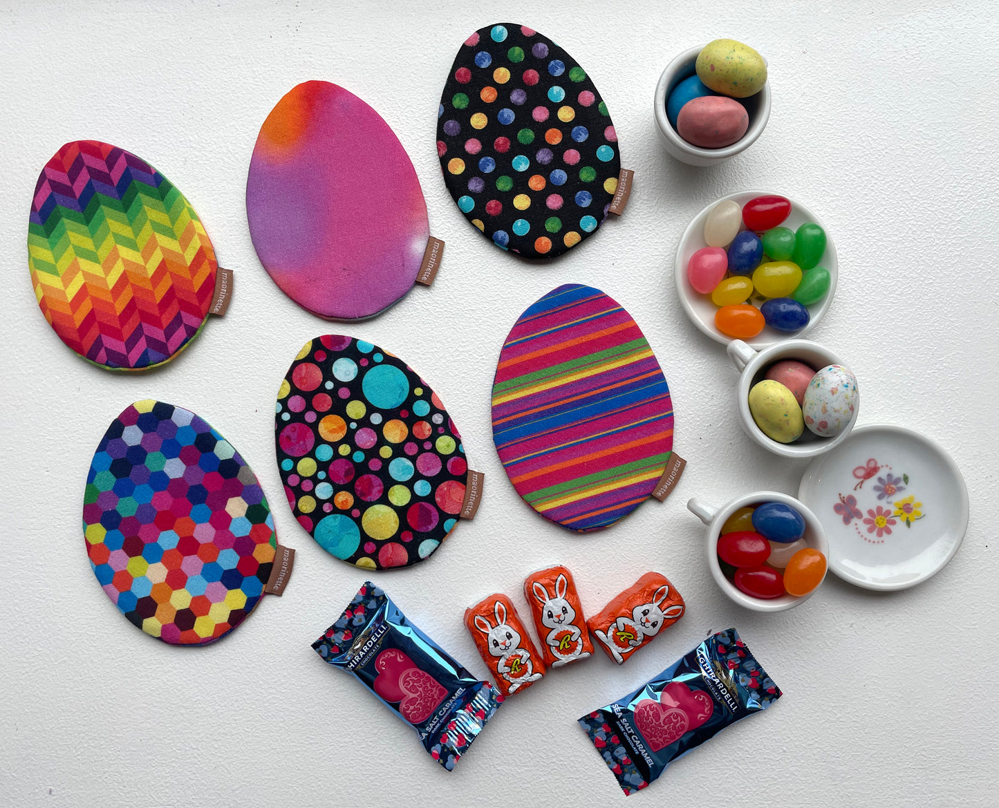 Reusable Fabric Easter Eggs