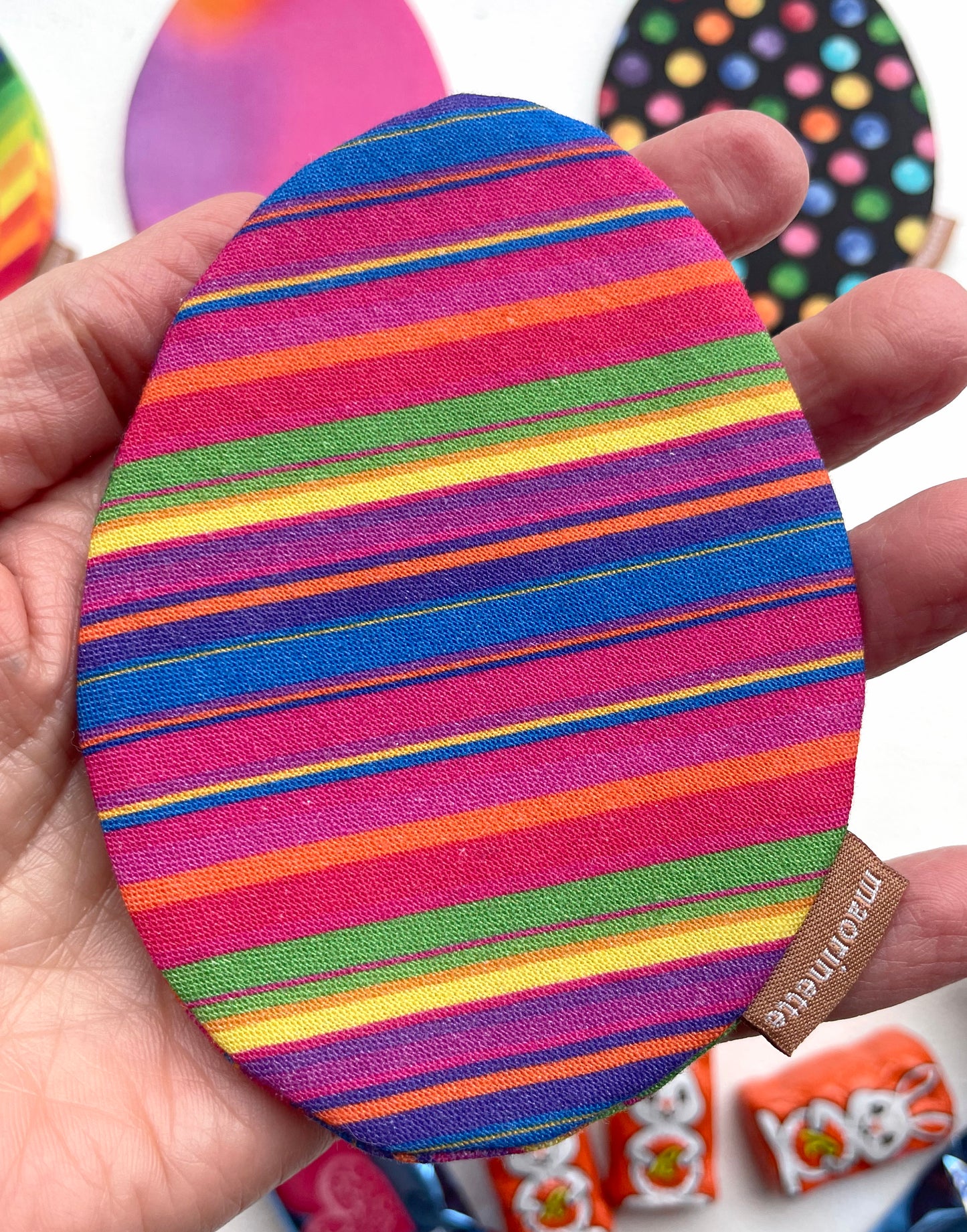 Reusable Fabric Easter Eggs
