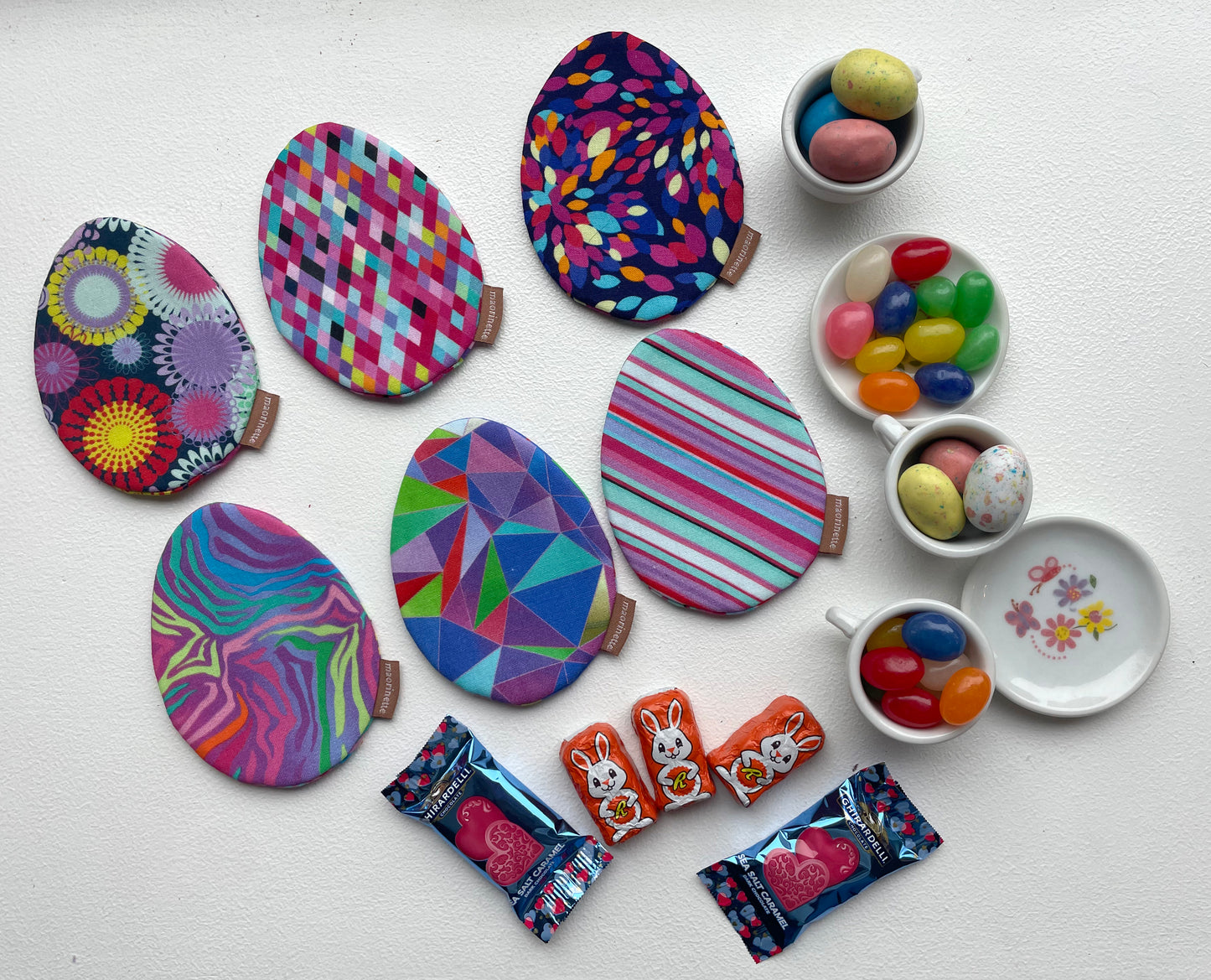 Reusable Fabric Easter Eggs