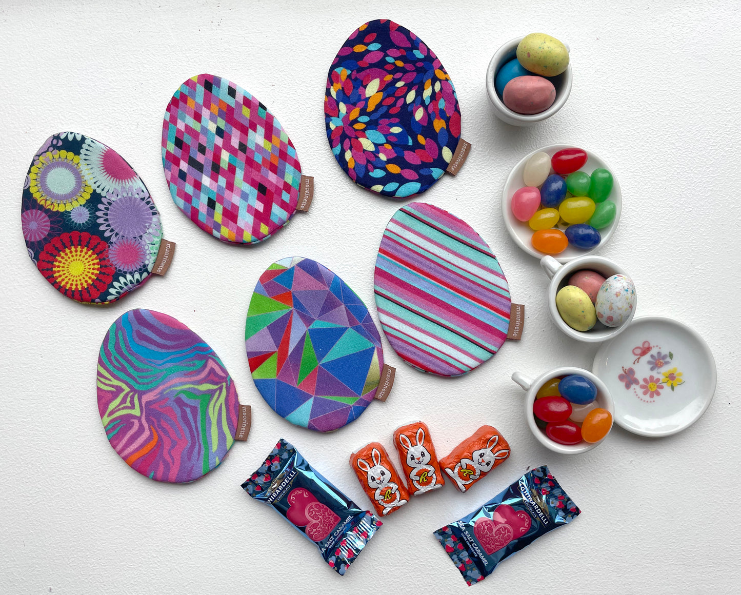 Reusable Fabric Easter Eggs