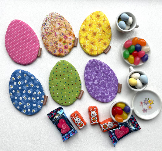Reusable Fabric Easter Eggs
