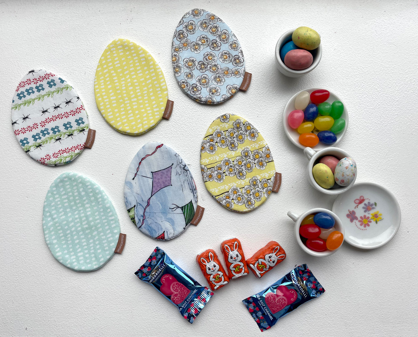 Reusable Fabric Easter Eggs