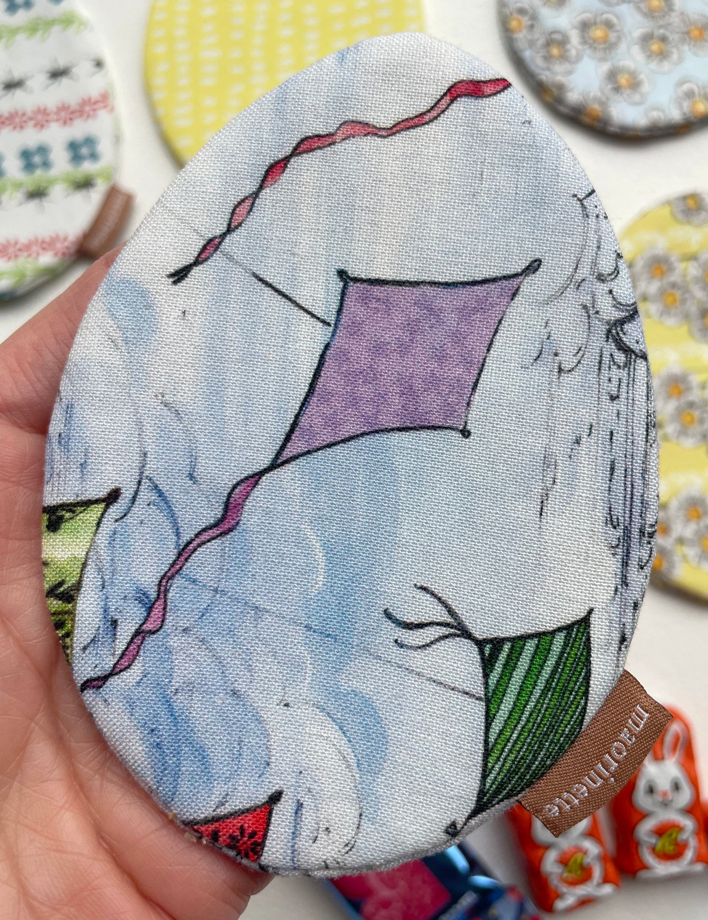 Reusable Fabric Easter Eggs