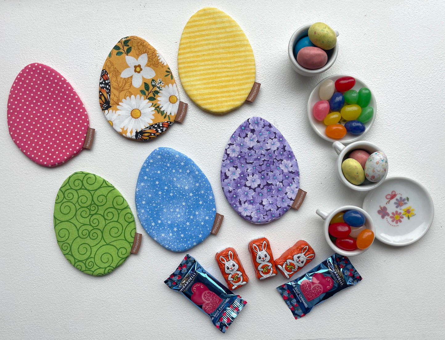 Reusable Fabric Easter Eggs
