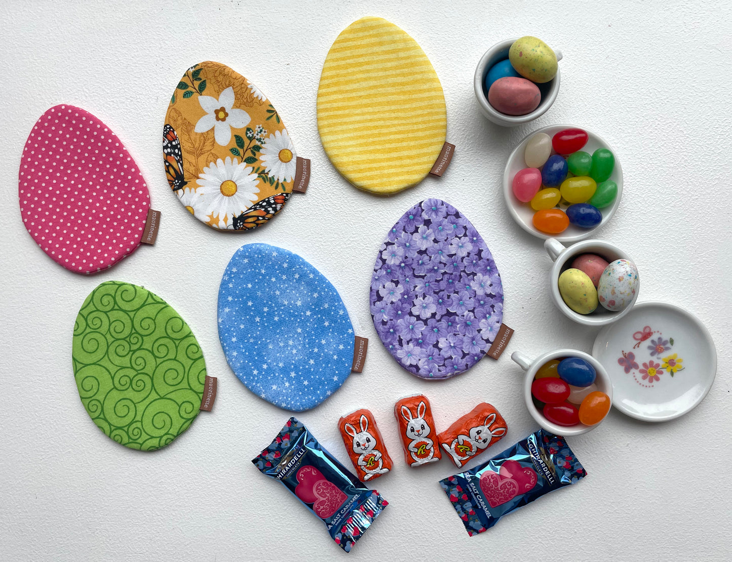 Reusable Fabric Easter Eggs