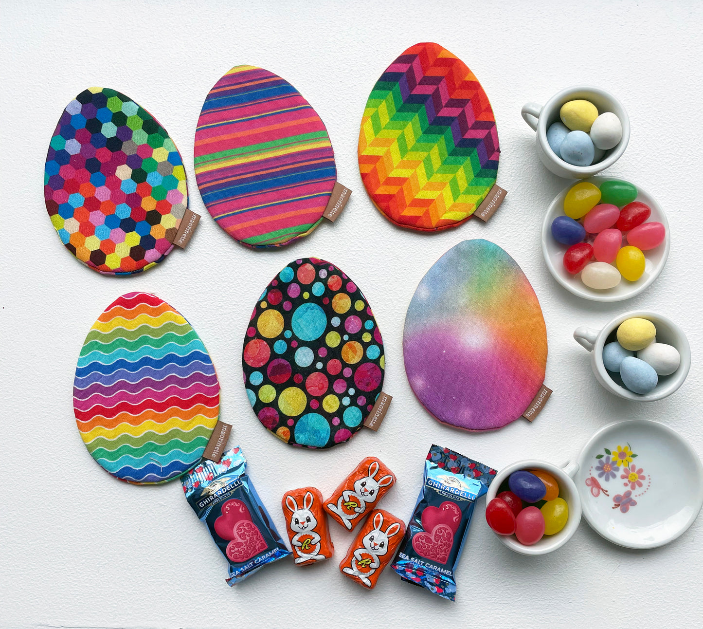 Reusable Fabric Easter Eggs