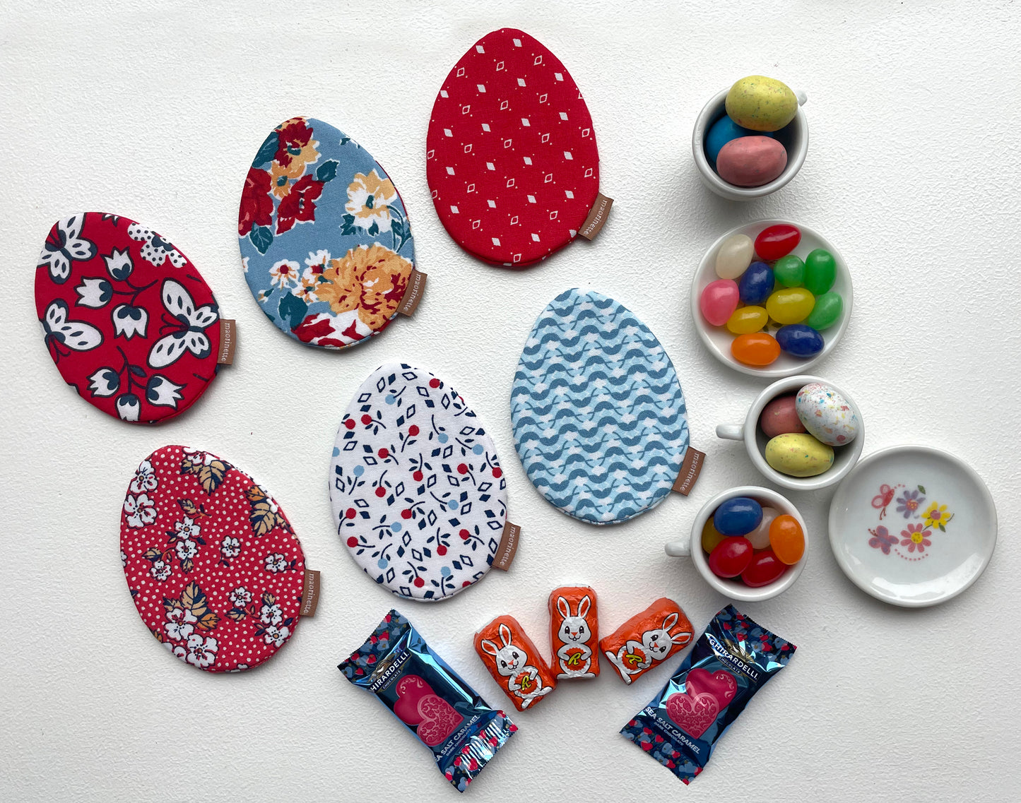 Reusable Fabric Easter Eggs