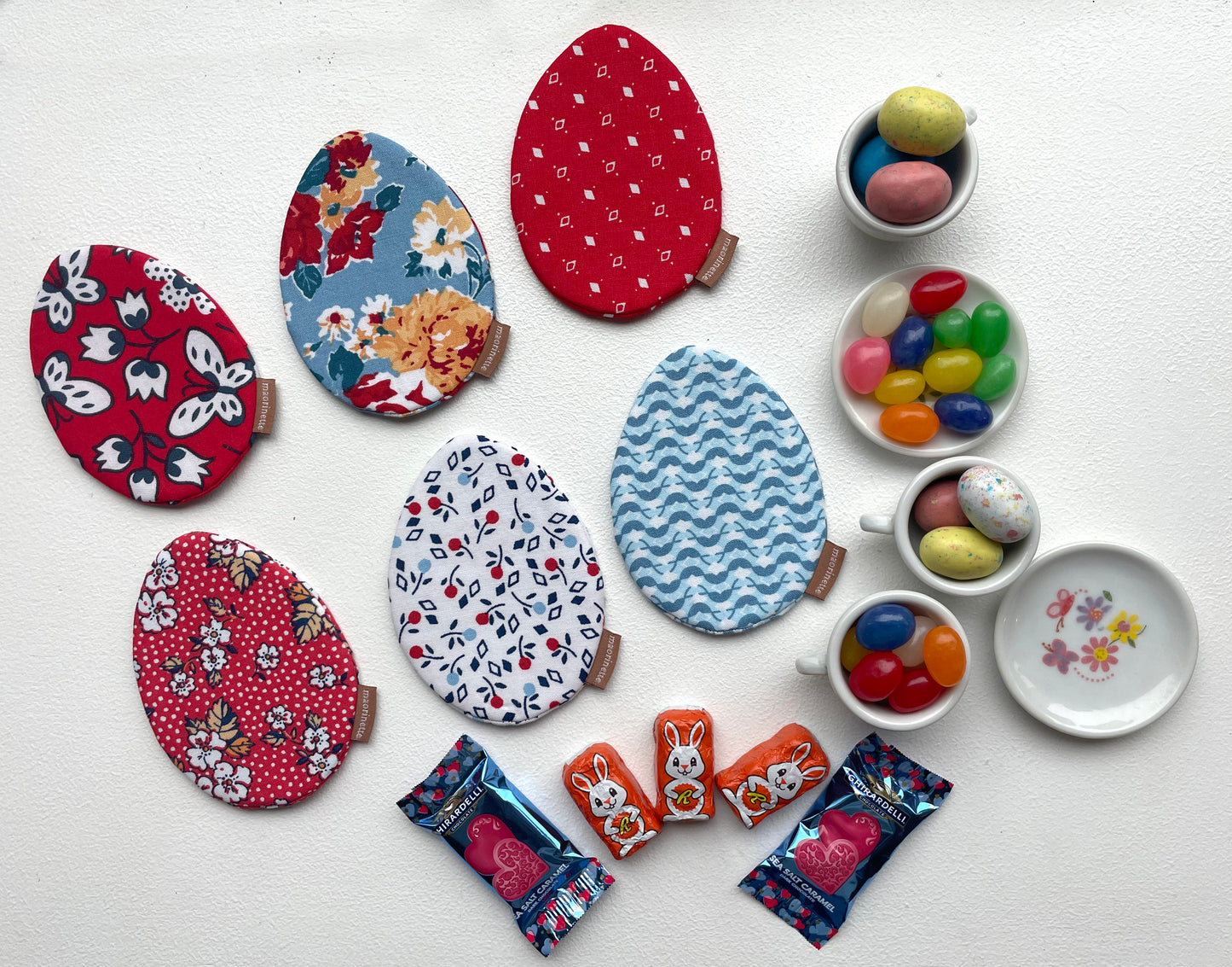 Reusable Fabric Easter Eggs
