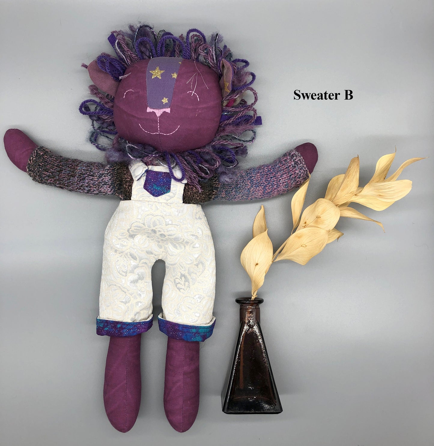 Sweater C - Handmade knit Doll SWEATER for Maorinette DOLLS