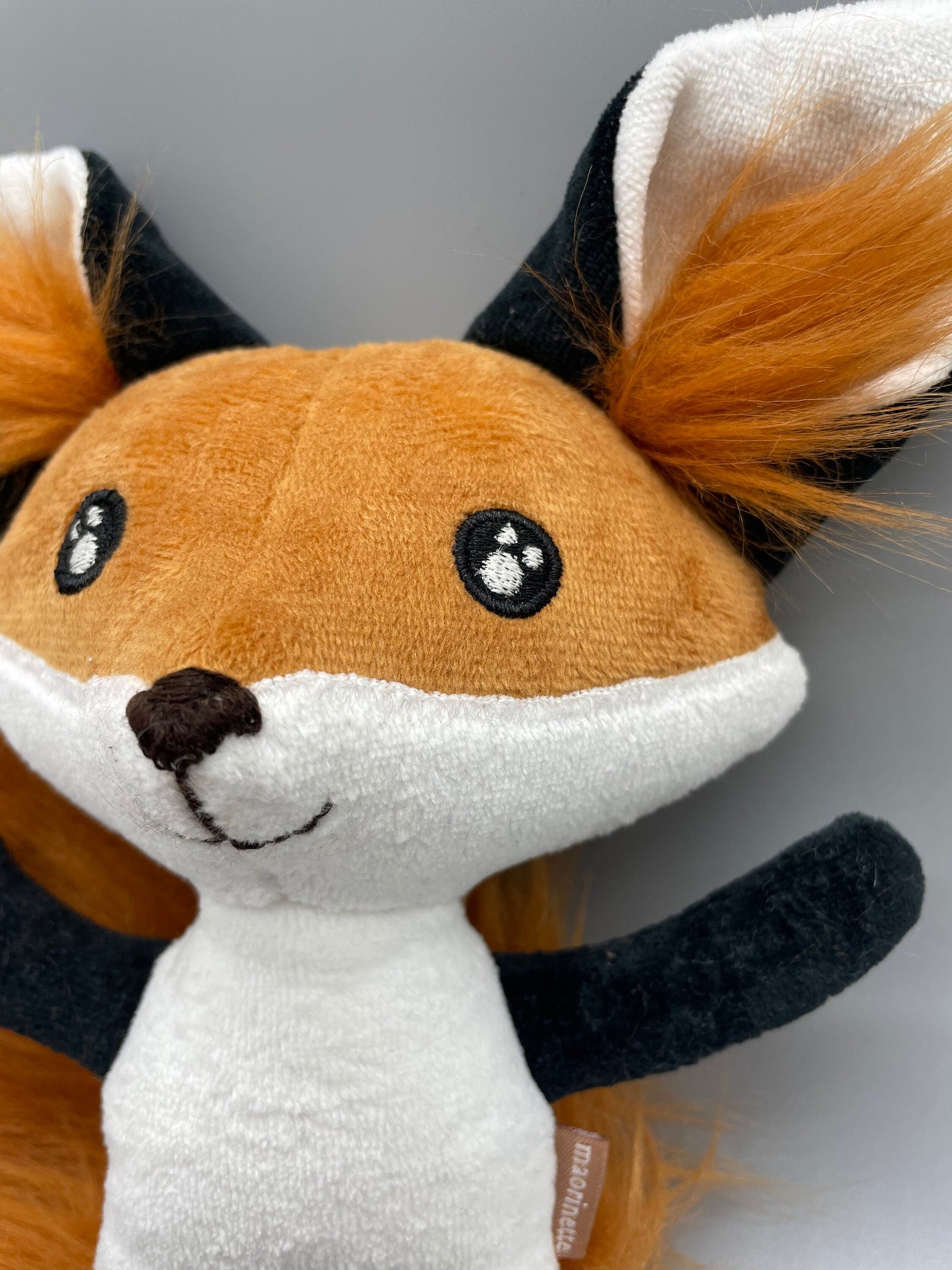 Handmade BABY FOX Doll, fox plushie, stuffed animal, boy doll, stuffed foxes, foxy, gift for kids, fox pup, baby foxes, toy fox