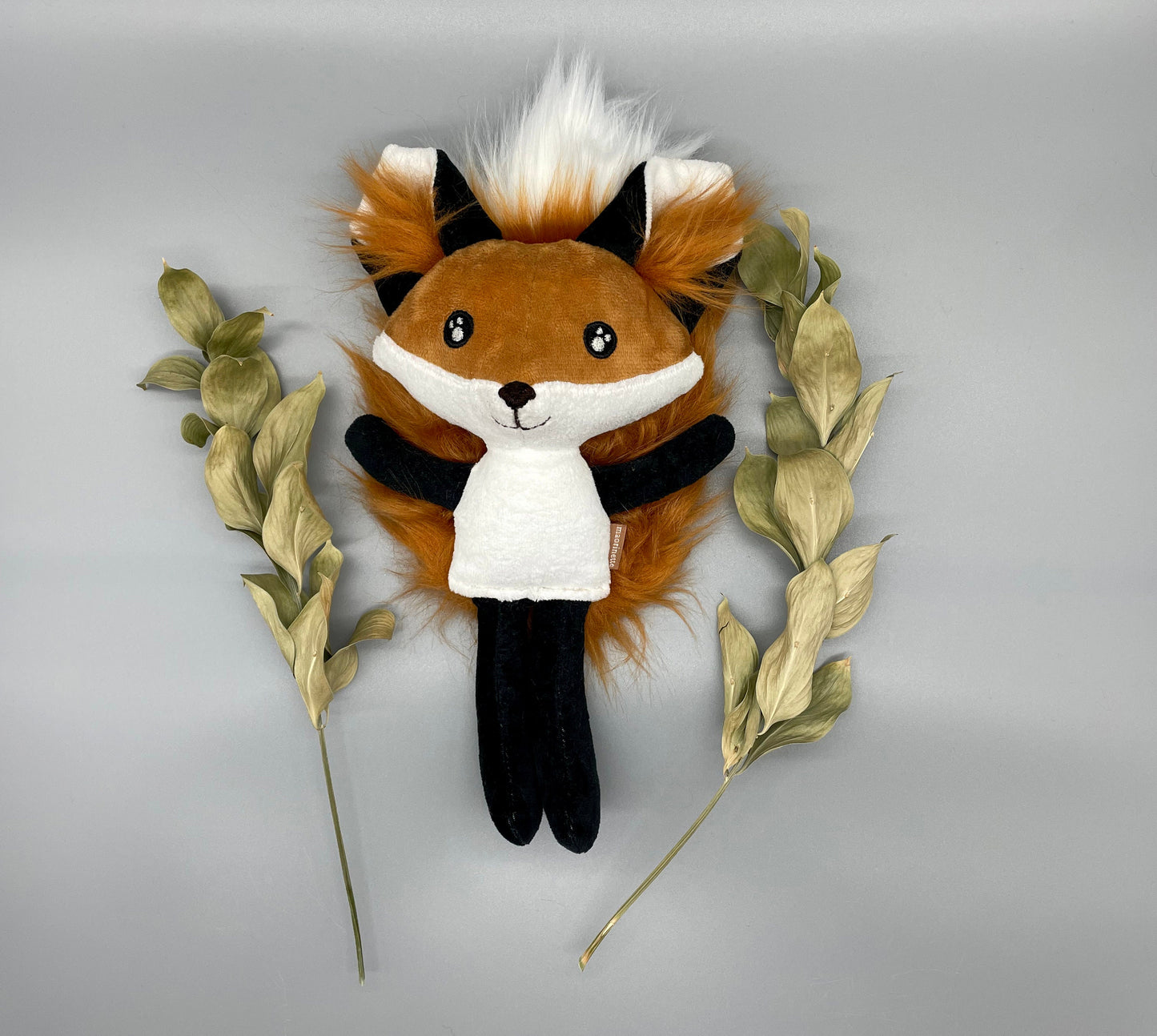 Handmade BABY FOX Doll, fox plushie, stuffed animal, boy doll, stuffed foxes, foxy, gift for kids, fox pup, baby foxes, toy fox