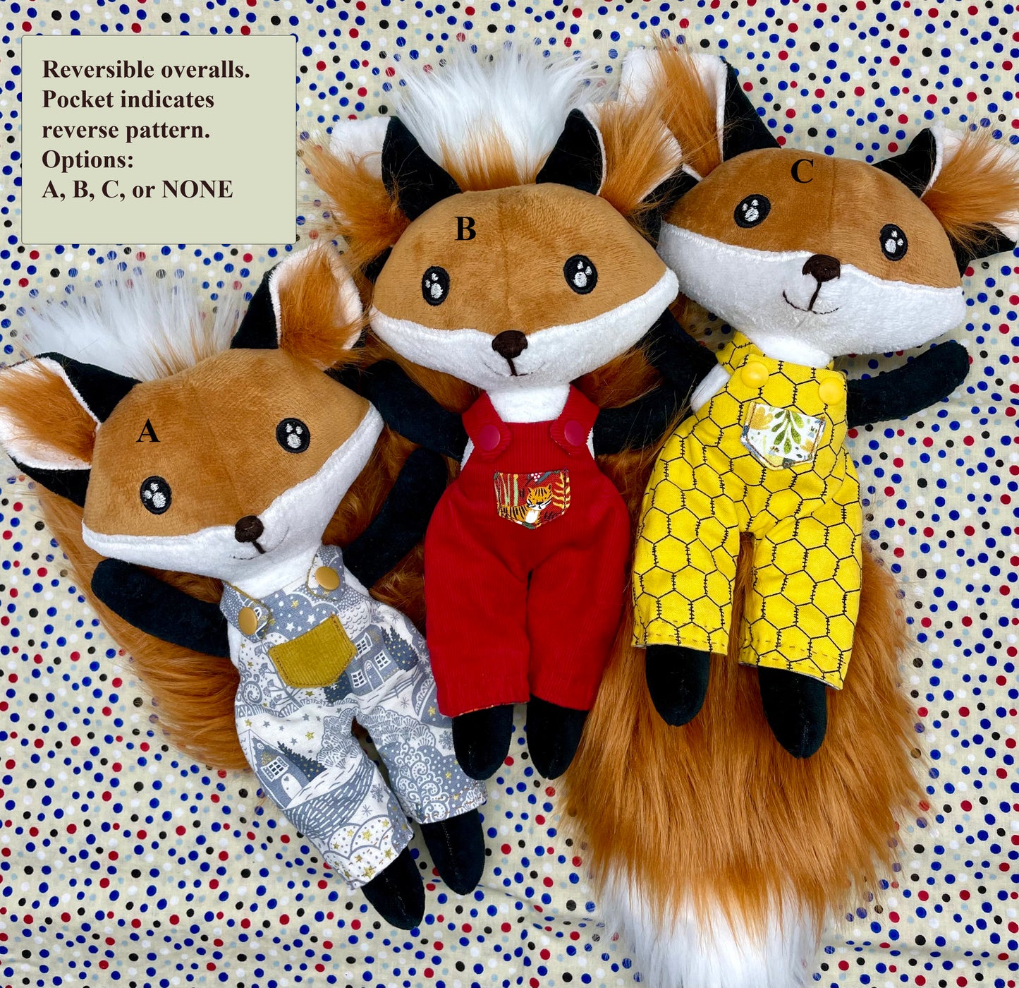 Handmade BABY FOX Doll, fox plushie, stuffed animal, boy doll, stuffed foxes, foxy, gift for kids, fox pup, baby foxes, toy fox