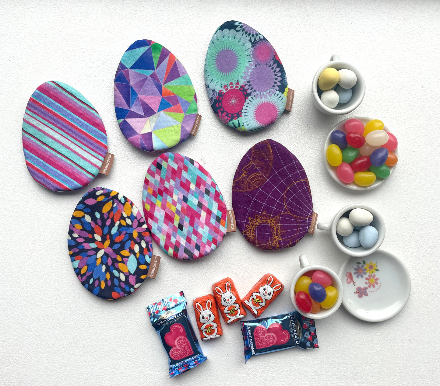 Reusable Fabric Easter Eggs