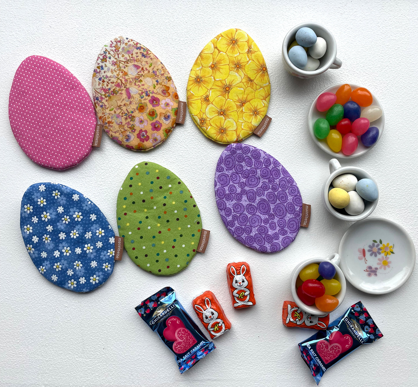 Reusable Fabric Easter Eggs