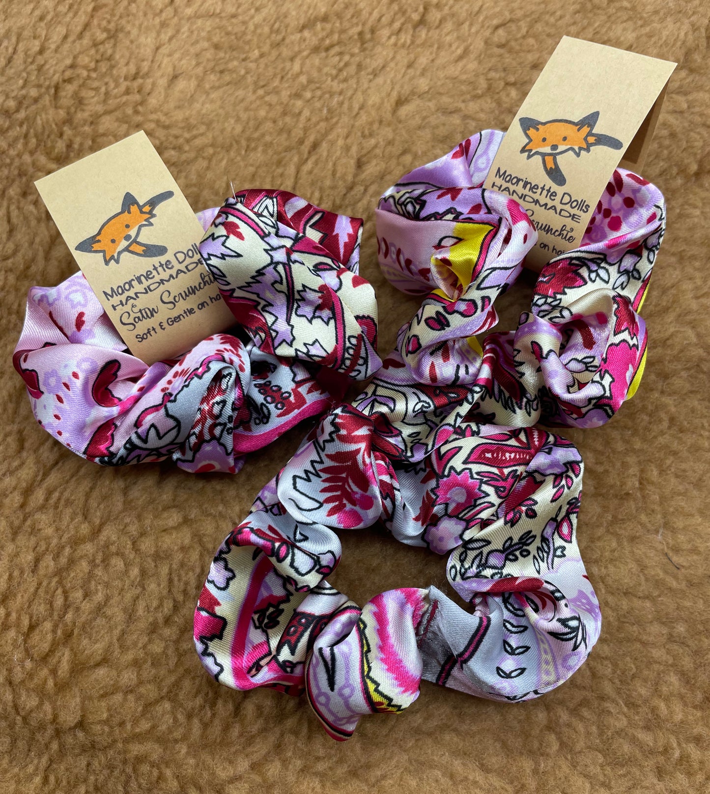 Paisley Handmade Scrunchie