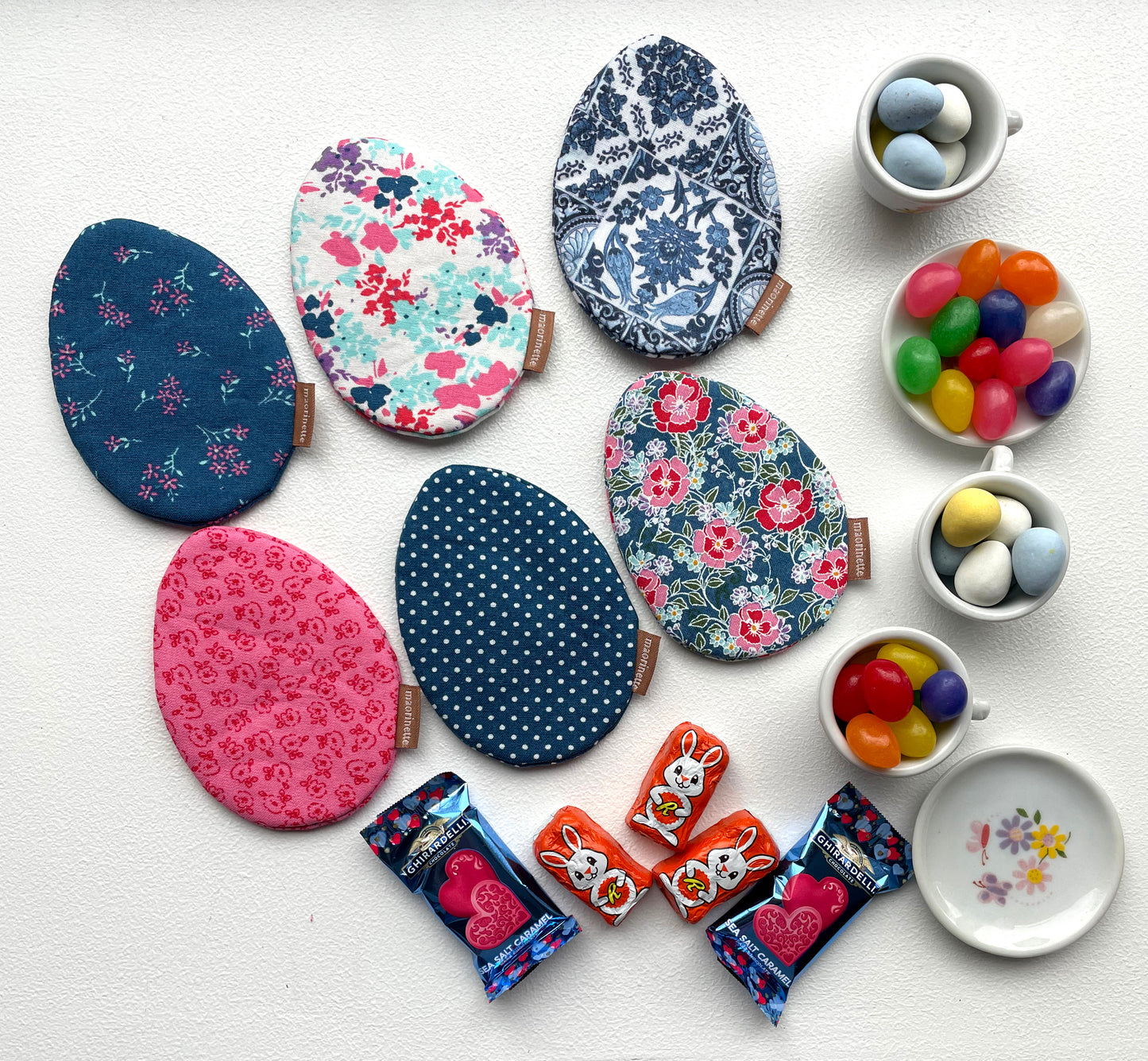 Reusable Fabric Easter Eggs