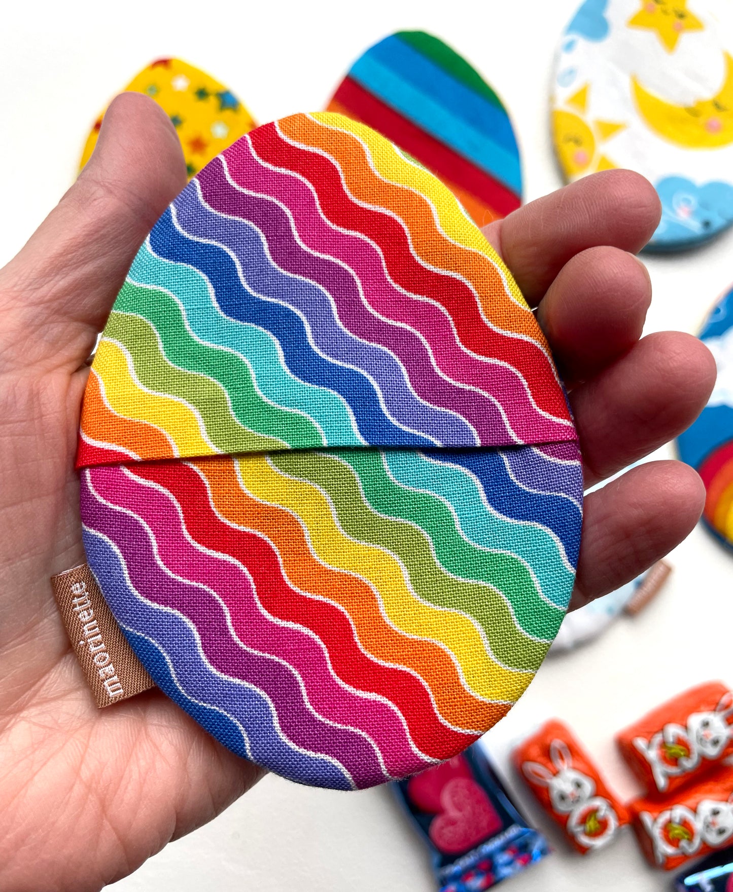 Reusable Fabric Easter Eggs