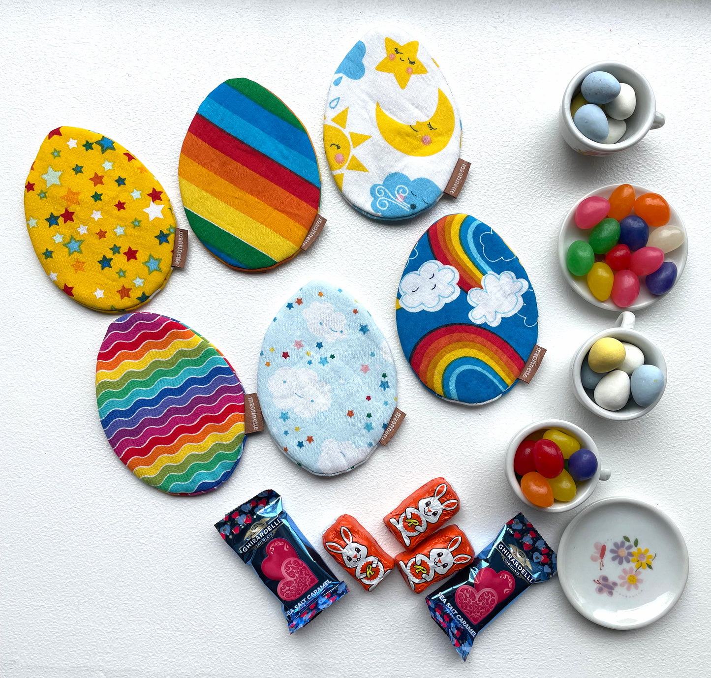 Reusable Fabric Easter Eggs