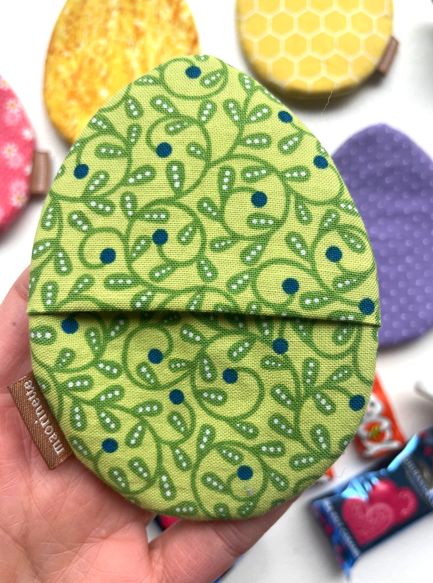 Reusable Fabric Easter Eggs