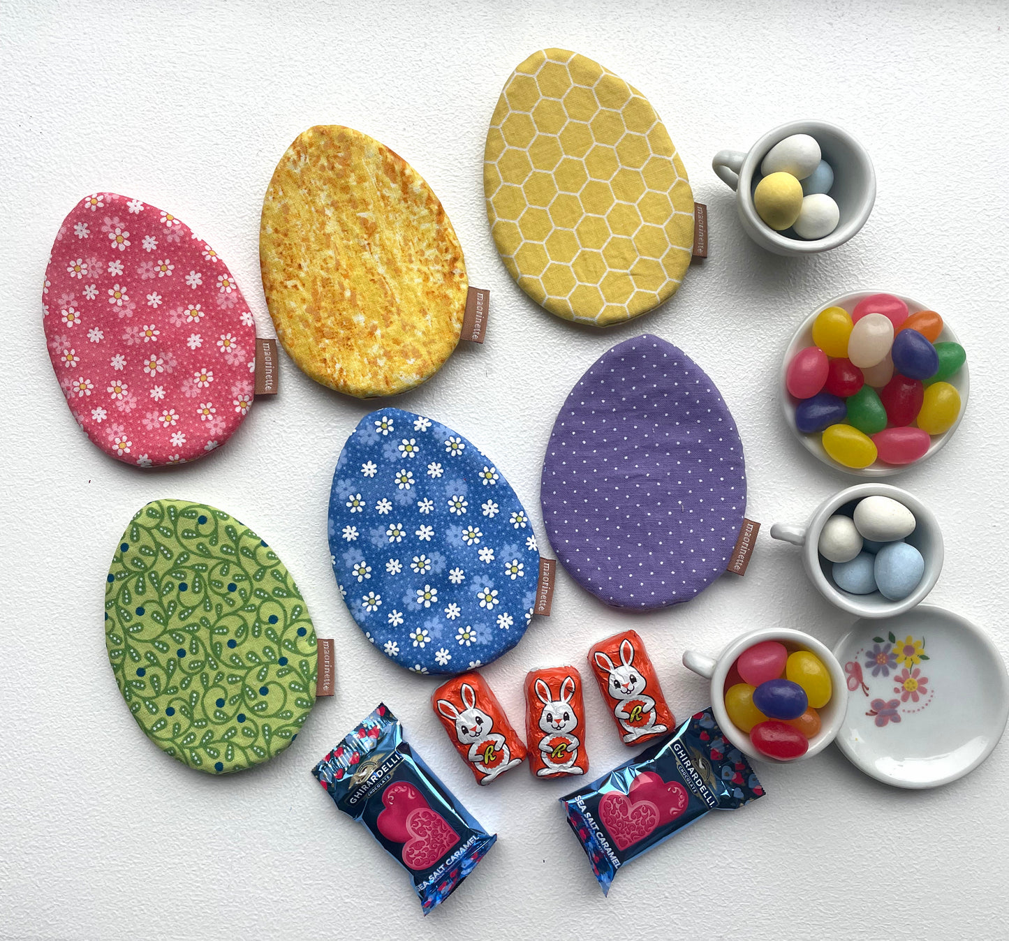 Reusable Fabric Easter Eggs